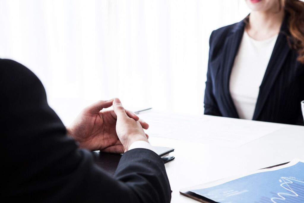 無料面談の様子